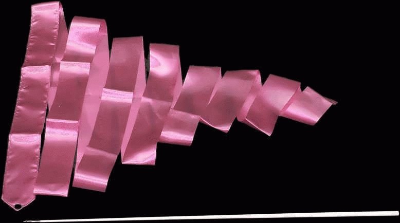 Single Gymnastic / Chinese Ribbon 4m Pink