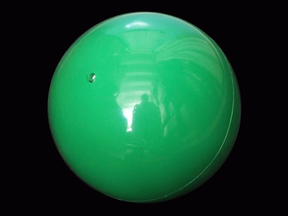 Rhythmic gymnastics ball 420g green