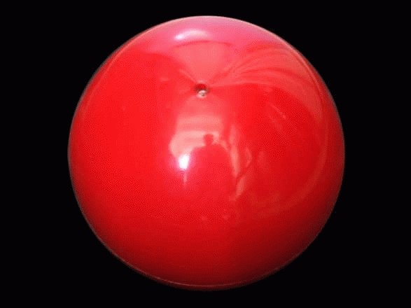 Rhythmic gymnastics ball 420g red
