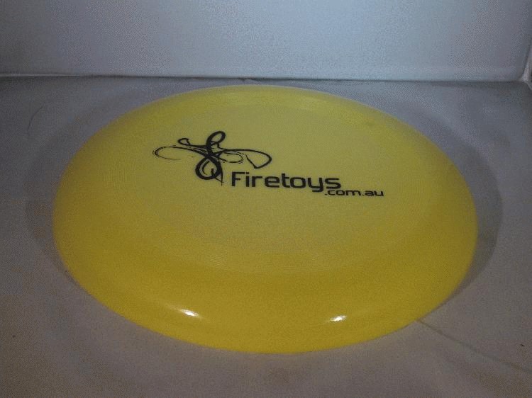 Single Firetoys Frisbee - Yellow
